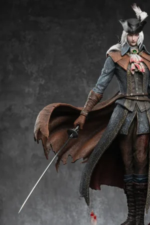 Alternative view of Bloodborne-Lady Maria of the Astral Clocktower – 1/4 Scale Statue – HunDian Studio