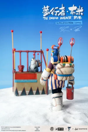Alternative view of DAMTOYS – Dreamwalker Bumi CS021 Arx Lee × Coaldog × DAMTOYS | 6-Inch Collectible Action Figure