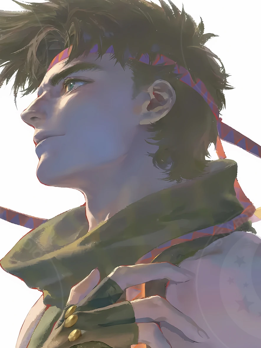JoJo’s Bizarre Adventure – Joseph Joestar – Black Matte Metal Frame Edition – Xingkong Studio - Image 2