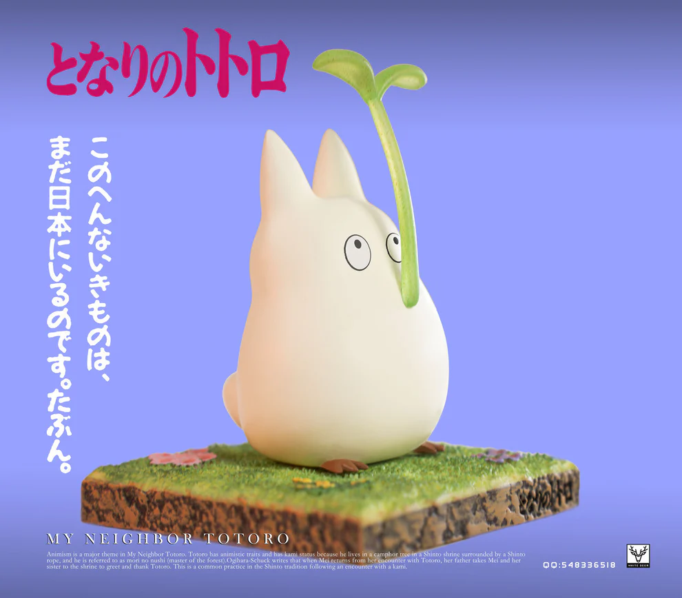 My Neighbor Totoro – Mei Kusakabe, Satsuki & Totoro Statue Set – White Deer Studio - Image 5