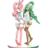 Zhu Yi Wan Jia Studio – Furry Sylveon x Leafeon Pokémon Themed Resin Collectible