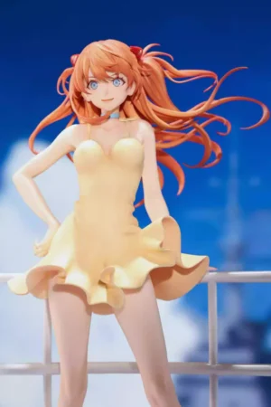 Alternative view of Neon Genesis Evangelion – Asuka Langley Summer Yellow Dress Ver. 1/6 & 1/4 Scale Statue – Beast Studio