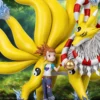 BBSD Studio – Ruki & Kyubimon Digimon Resin Statue