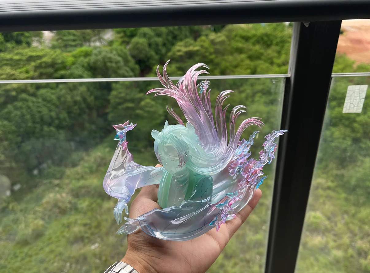 Anm Studio – Shinobu Kocho × Kochou Kanae Demon Slayer Resin Statue - Image 4
