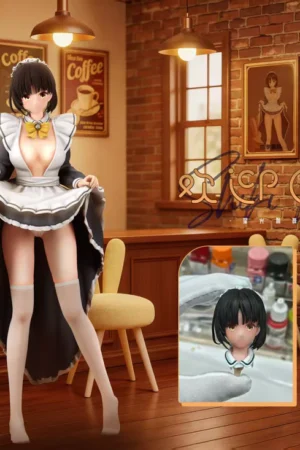 Alternative view of You Zi She Studio – Natsume Shiki Cafe Stella and the Reapers' Butterflies 1/6 Scale TOPGK TStatue