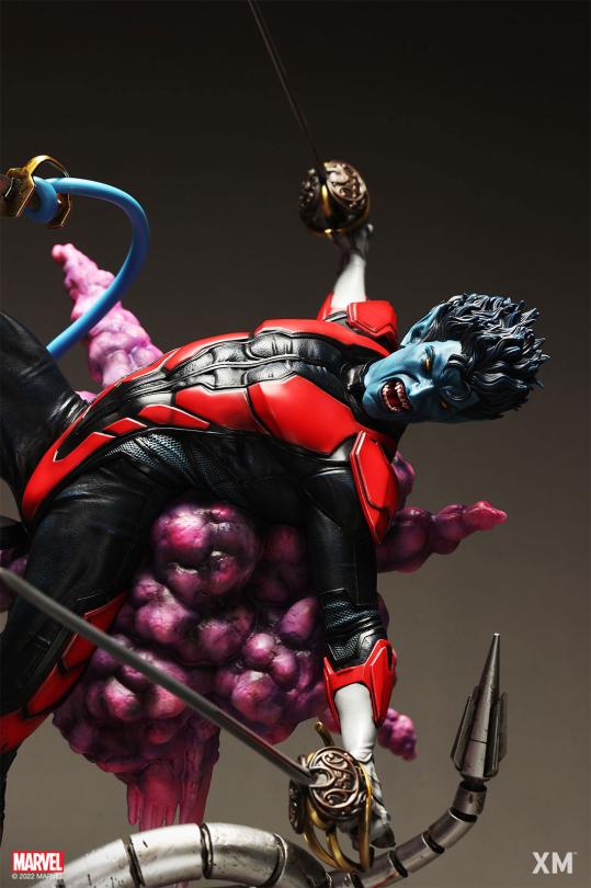 Marvel X-Men Nightcrawler 1/4 Scale Statue – XM Studios Limited Edition Premium Collectible Diorama - Image 10