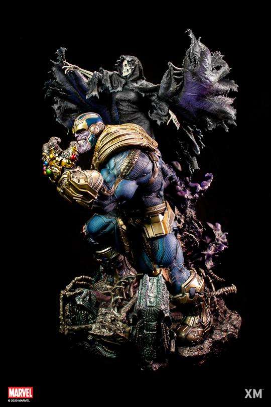 Thanos with Lady Death 1/4 Scale Statue — XM Studio - Image 6