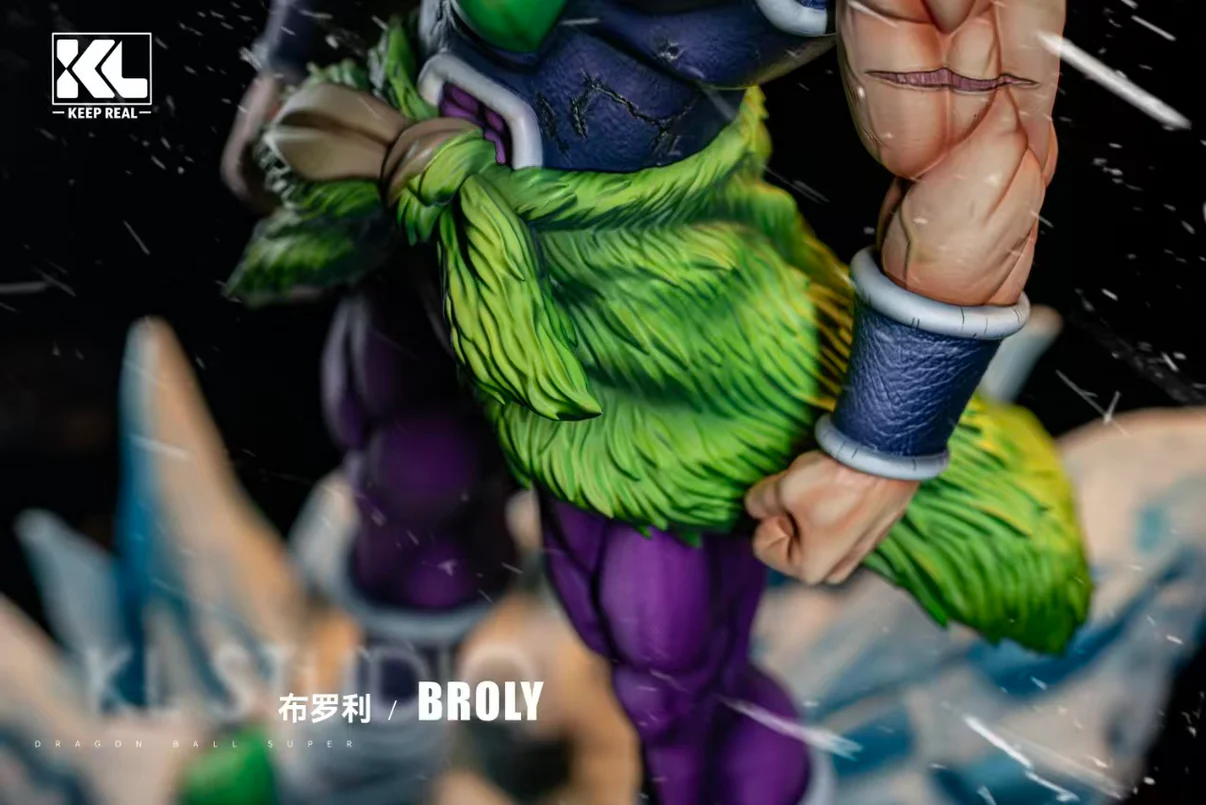 Keepreal Studio – Broly Dragon Ball Premium Resin Statue (1/6 & 1/4 Scale) - Image 5