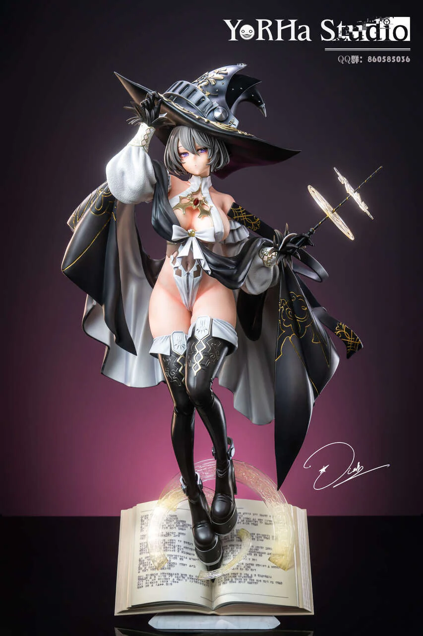 NieR: Automata – YoRHa No.2 Type B (2B) Witch Fantasy Ver. 1/4 Scale Statue – YoRHa Studio