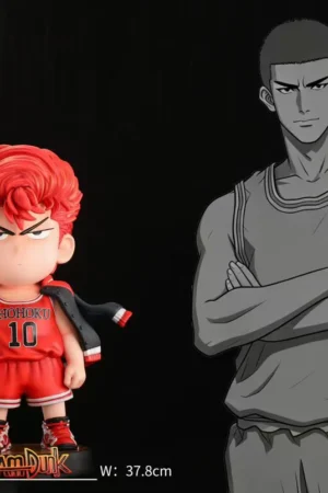 Alternative view of Chong Su Studio – Hanamichi Sakuragi Chibi Figure Slam Dunk 1/4 Scale Resin Statue