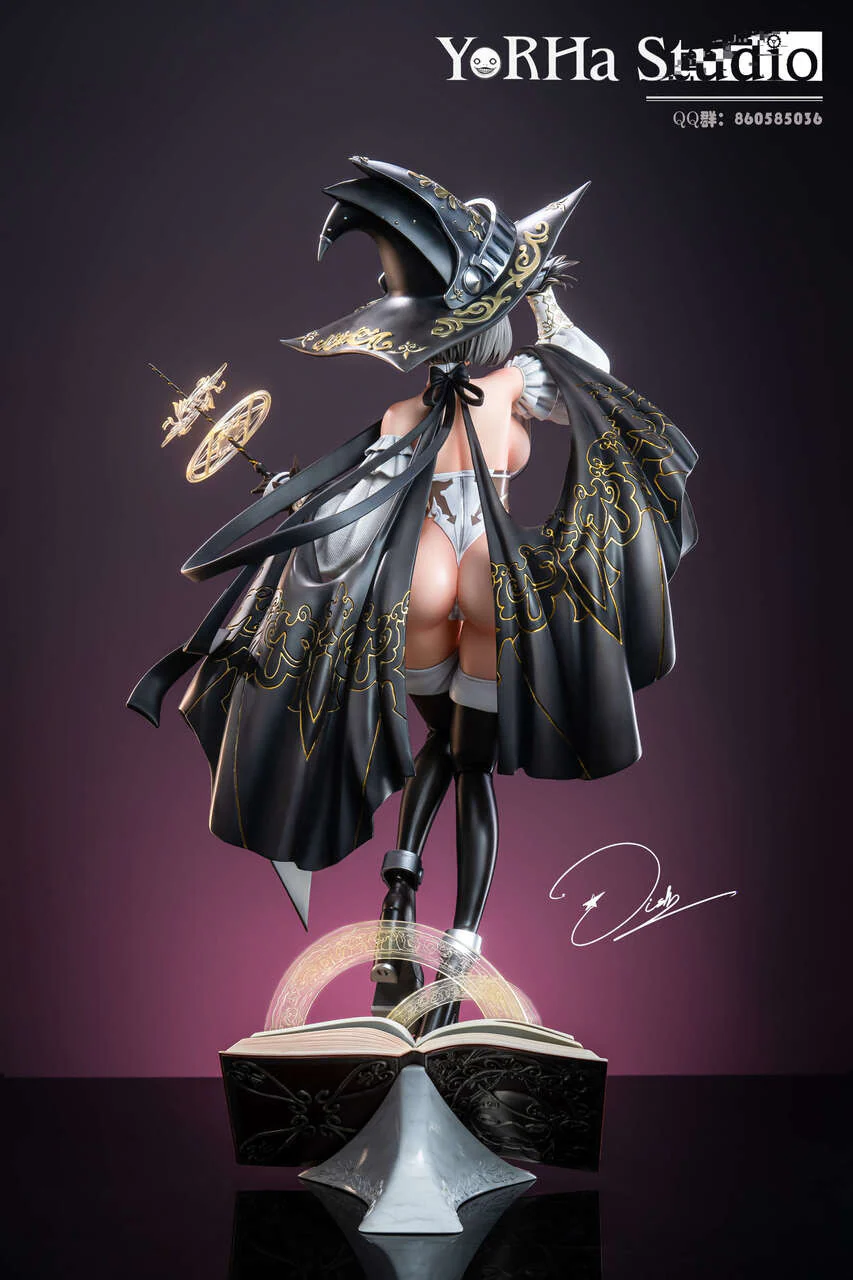 NieR: Automata – YoRHa No.2 Type B (2B) Witch Fantasy Ver. 1/4 Scale Statue – YoRHa Studio - Image 4