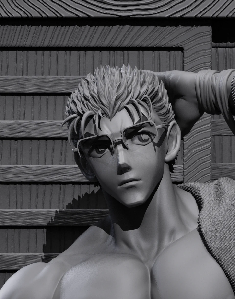 Kengan Ashura – Kiryu Setsuna 1/4 Scale Statue – Proprieter Secret Studio - Image 10