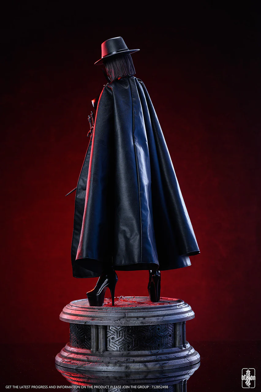V for Vendetta – Miss Vendetta (Gender-Swapped V) 1/4 Scale Statue – Dtalon Studio Limited Edition Collectible - Image 5