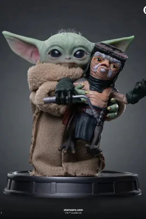 Grogu Mandalorian and Grogu Movie Grogu Collection Statue (Licensed) - Iron Studio