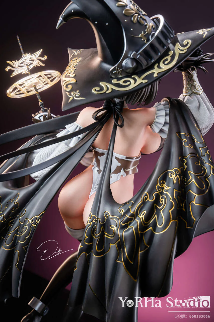 NieR: Automata – YoRHa No.2 Type B (2B) Witch Fantasy Ver. 1/4 Scale Statue – YoRHa Studio - Image 10