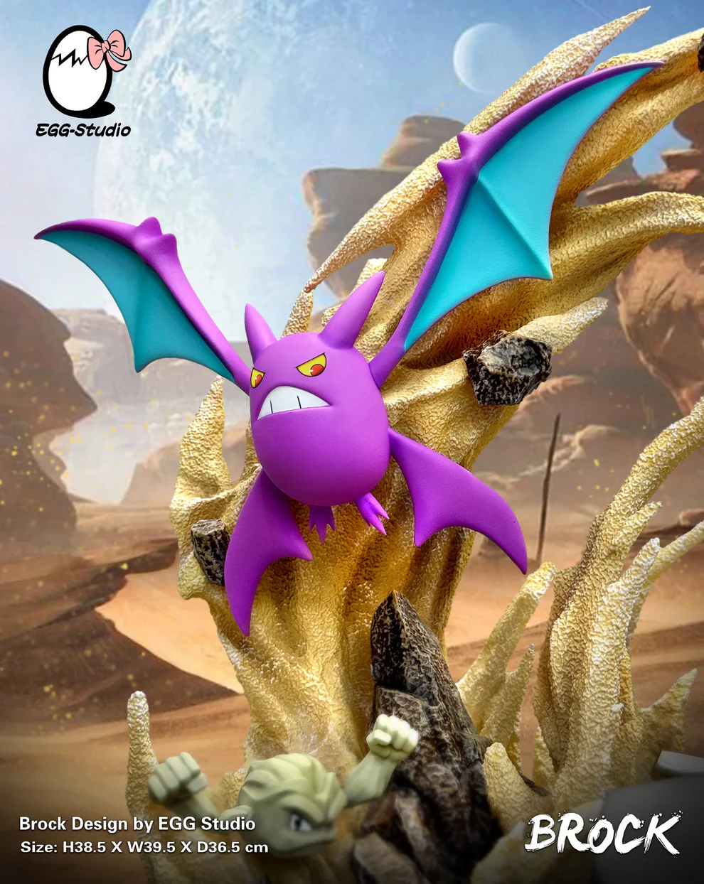Pokémon – Brock & Rock-Type Pokémon Team Scene Statue – EGG Studio - Image 6