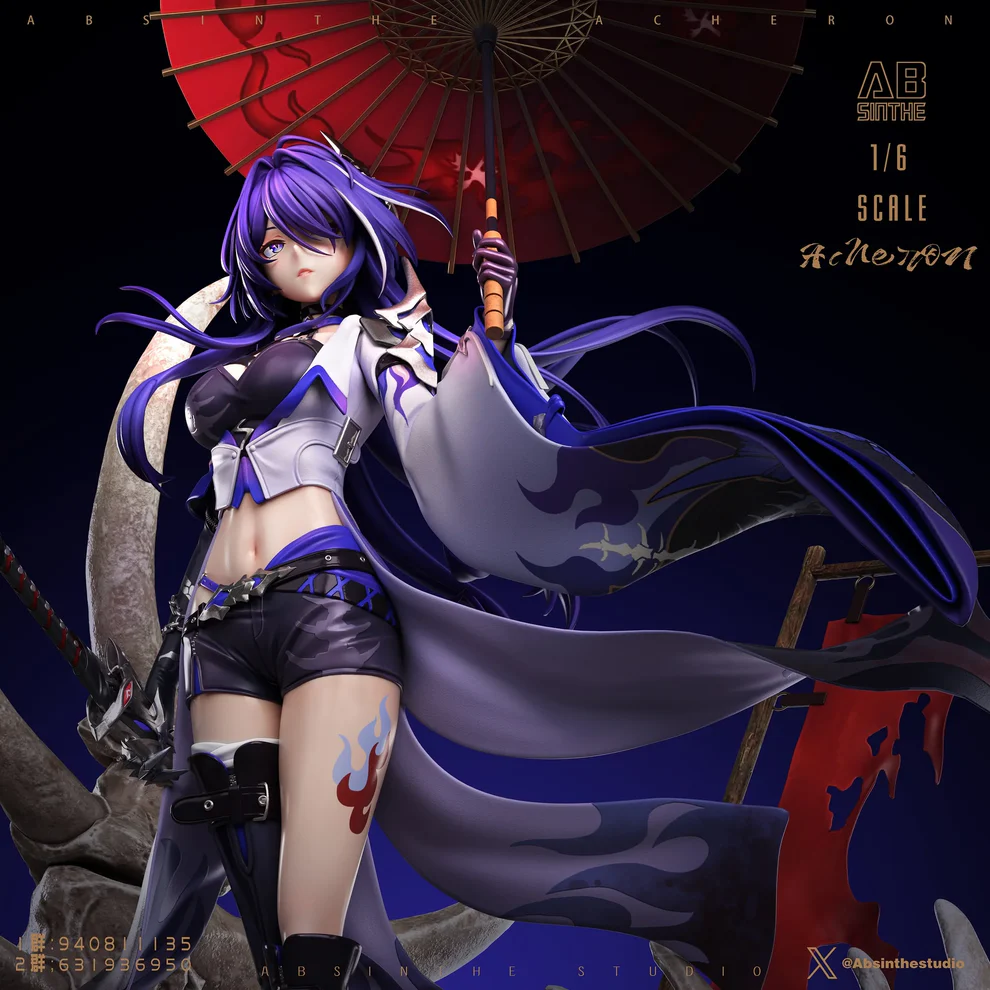 Honkai: Star Rail – Acheron 1/6 Scale Statue – AB Sinthe Studio - Image 5