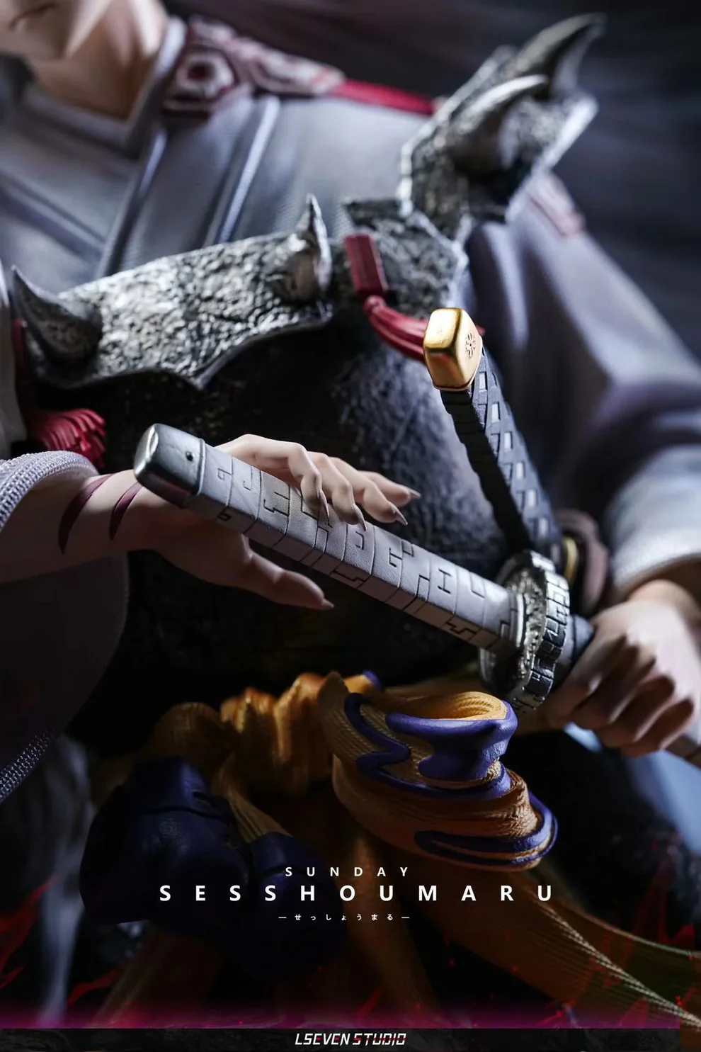 Inuyasha – Sesshomaru Deluxe Demon Lord GK Statue 1/6 & 1/4 Scale Exclusive Edition – L Seven Studios Limited Resin Collectible Figure - Image 8