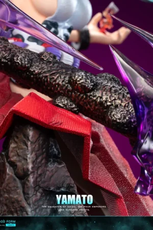 Alternative view of One Piece – Yamato “Onigashima Battle Form” POP MAX Scale Statue – MY Studio Limited Edition