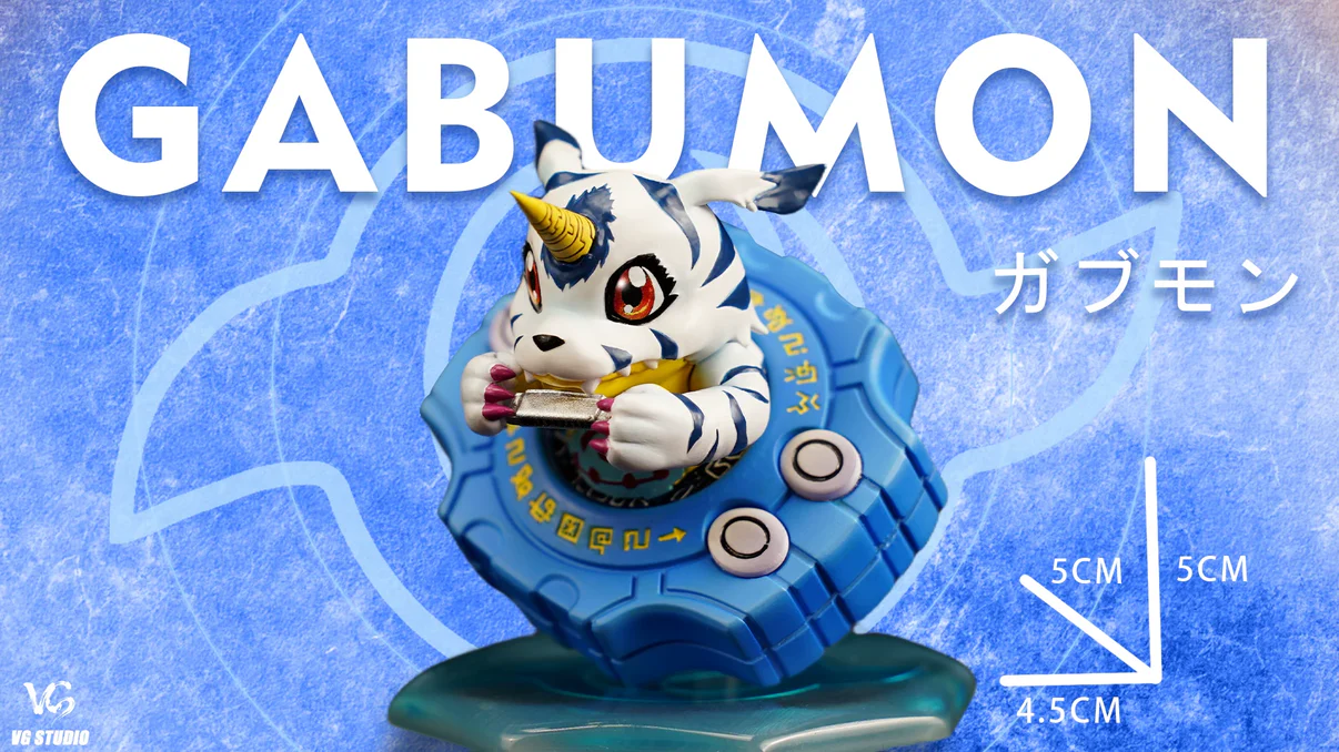 VG Studio – Gabumon Digimon Mini Resin Collectible - Image 3