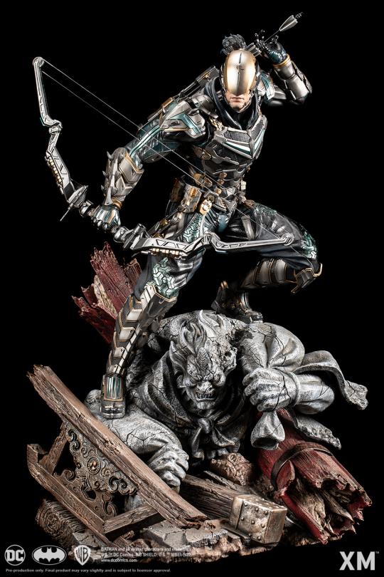 DC Comics Nightwing Samurai Series 1/4 Scale Statue – XM Studios Limited Edition Premium Collectible Diorama - Image 2