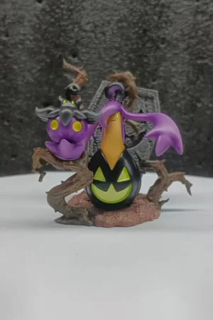 Alternative view of Pumpkaboo × Gourgeist Pokémon 1/20 Scale Resin Statue - LM Studio