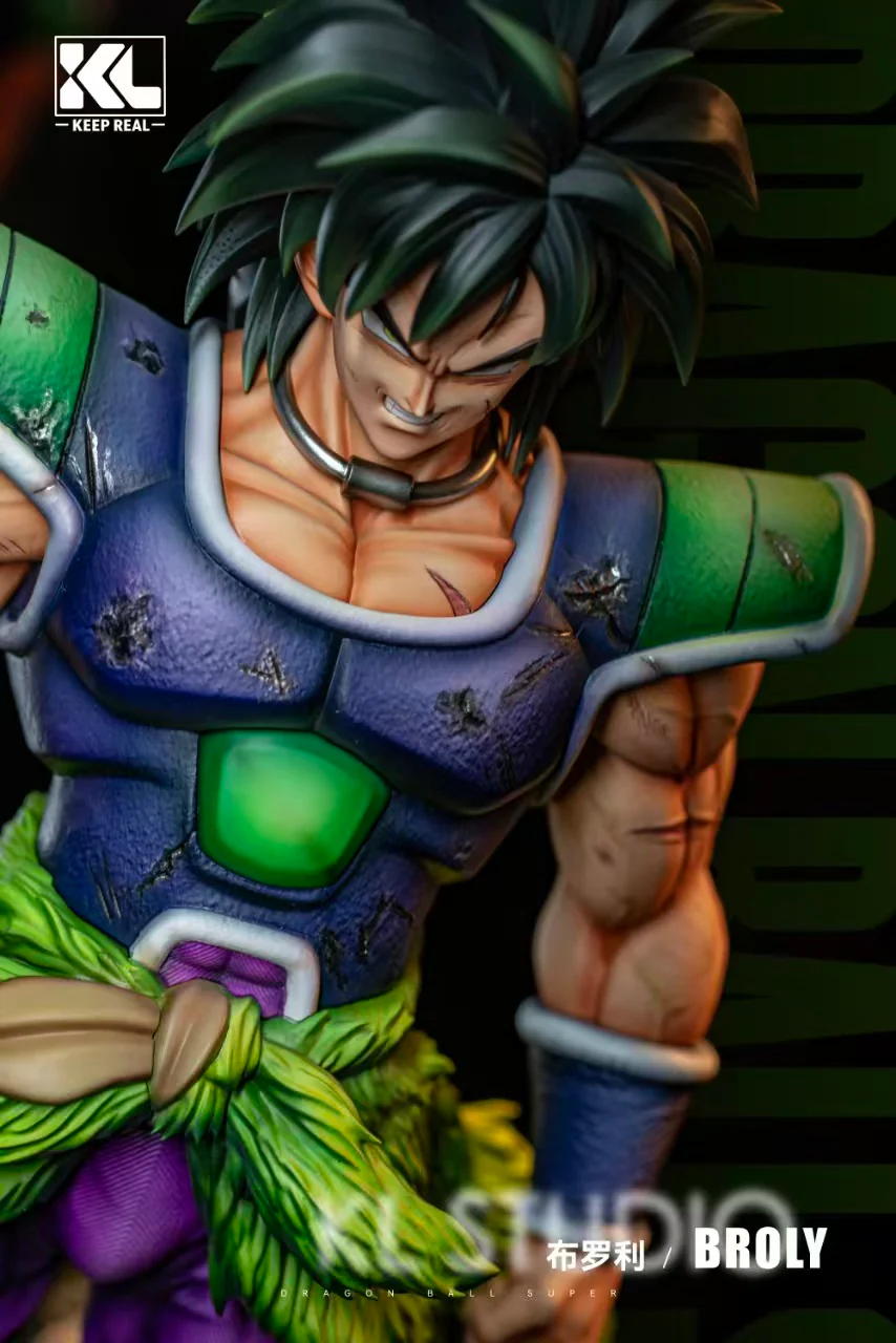 Keepreal Studio – Broly Dragon Ball Premium Resin Statue (1/6 & 1/4 Scale) - Image 4