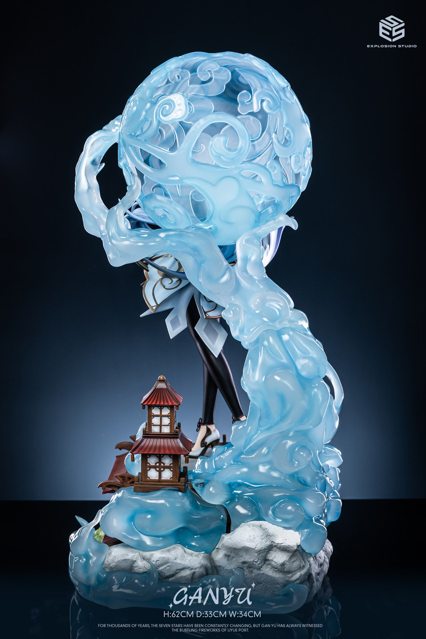 Genshin Impact – Ganyu 1/4 Scale Statue EX B Ultimate Edition (A+C Dual Version Set) – ESS Studio Premium Collectible - Image 12