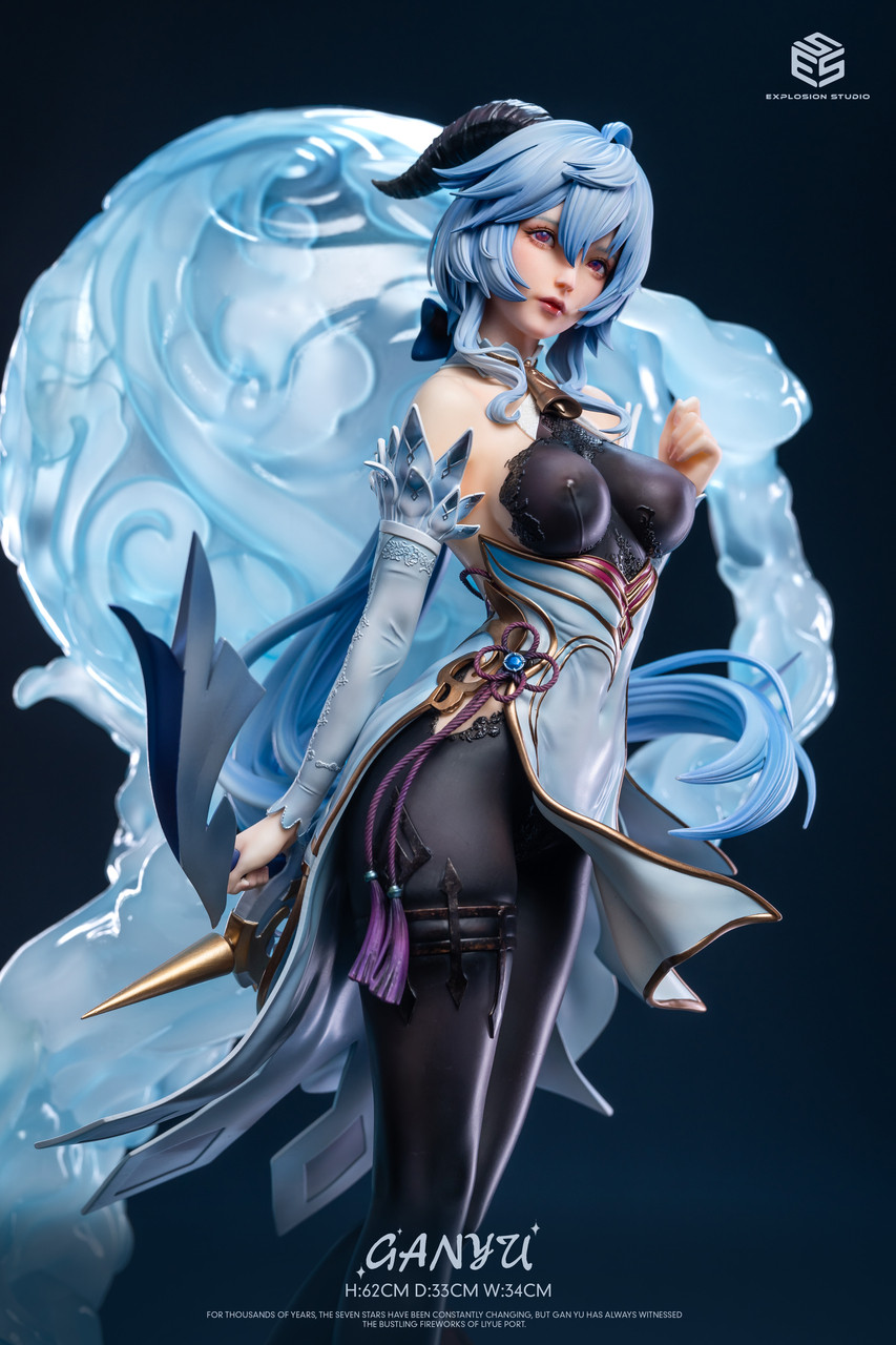 Genshin Impact – Ganyu 1/4 Scale Statue EX B Ultimate Edition (A+C Dual Version Set) – ESS Studio Premium Collectible - Image 8