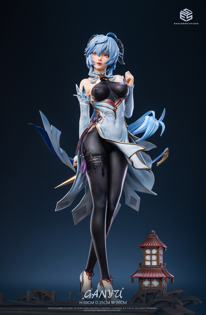 Genshin Impact – Ganyu 1/4 Scale Statue EX B Ultimate Edition (A+C Dual Version Set) – ESS Studio Premium Collectible