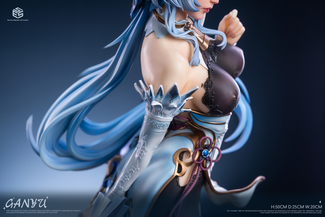 Genshin Impact – Ganyu 1/4 Scale Statue EX B Ultimate Edition (A+C Dual Version Set) – ESS Studio Premium Collectible - Image 19
