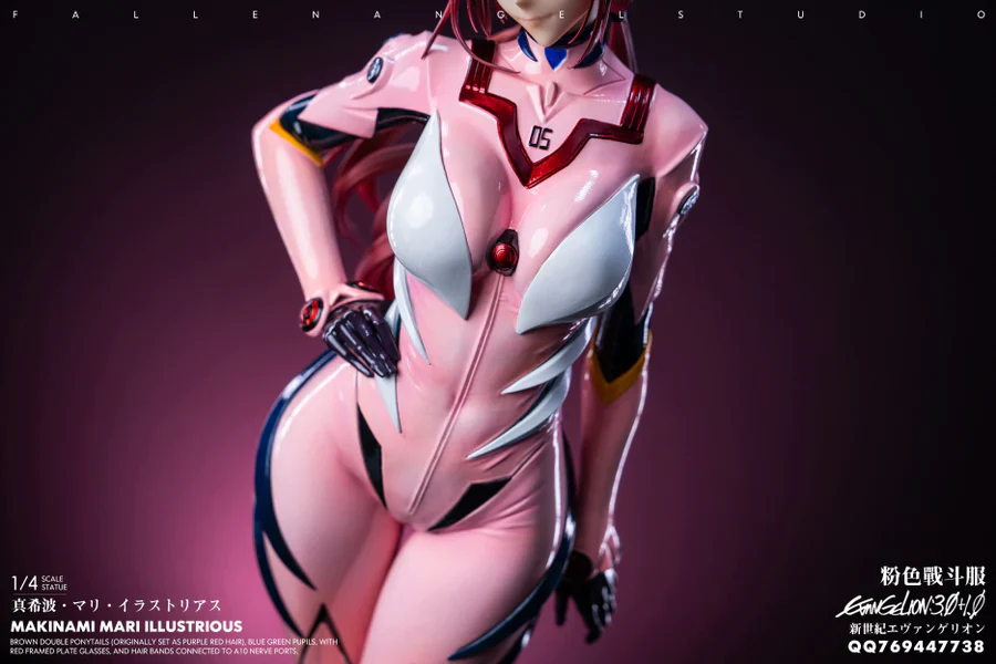 Evangelion – Mari Makinami Illustrious Swimsuit Ver. 1/4 Scale Statue – Fallen Angel Studio - Image 2