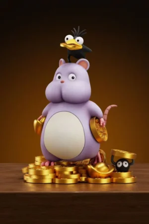Alternative view of Lucky Boh Spirited Away WCF Scale - Yuan Bao Studio