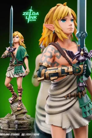 Alternative view of The Legend of Zelda: Tears of the Kingdom – Temple of Time Diorama – FairyLand Studio