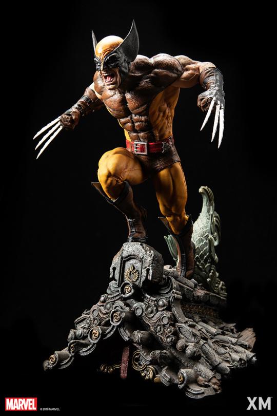 Marvel -Wolverine (Brown Suit Version) 1/4 Scale Statue – XM Studio - Image 3