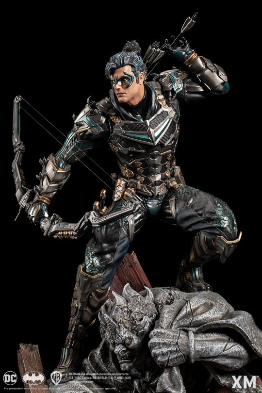 DC Comics Nightwing Samurai Series 1/4 Scale Statue – XM Studios Limited Edition Premium Collectible Diorama