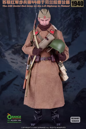 QORANGE QOTOYS – Soviet Red Army 1940 Clothing Set (QOM-1068) 1/6 Military Accessory Pack | Licensed Historical Gear Set