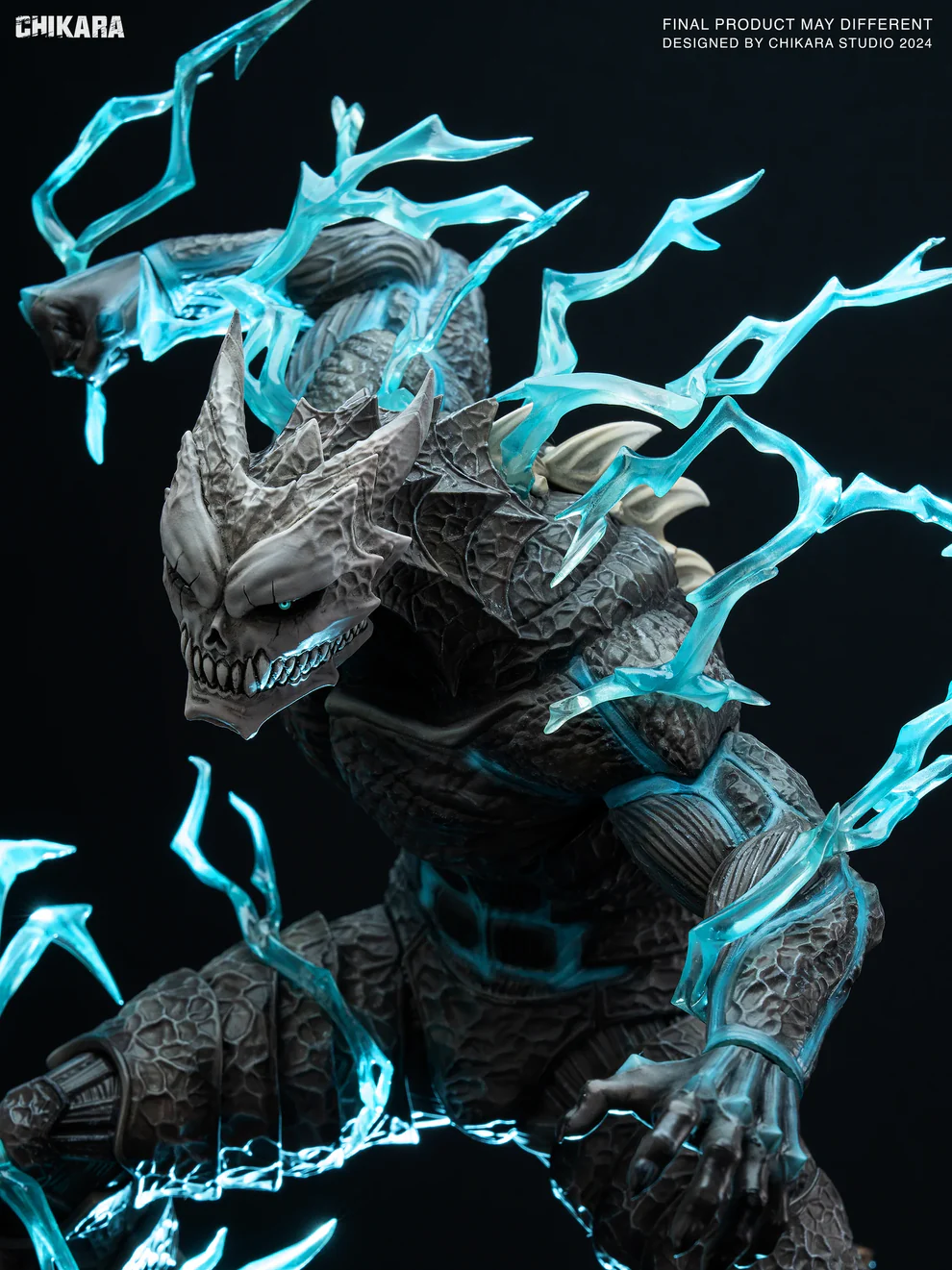 Kaiju No. 8 – Kafka Hibino Kaiju Form LED Statue 1/6 & 1/4 Scale – Chikara Studio - Image 3