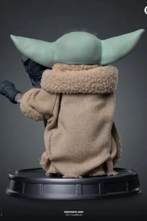 Alternative view of Grogu Mandalorian and Grogu Movie Grogu Collection Statue (Licensed) - Iron Studio