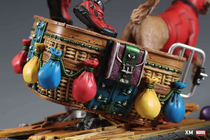 Marvel Kidpool and Dogpool 1/4 Scale Statue – XM Studios Limited Edition Deadpool Universe Collectible - Image 10