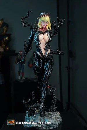 Marvel – Gwen Stacy Female Venom Symbiote 1/4 Scale GK Statue – 3109 Studio Limited Resin Collectible Figure