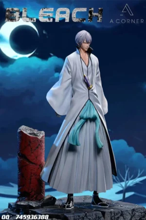 Alternative view of BLEACH – Gin Ichimaru 1/6 Scale GK Statue with Alternate Head Sculpt – A Corner Studio Limited Edition