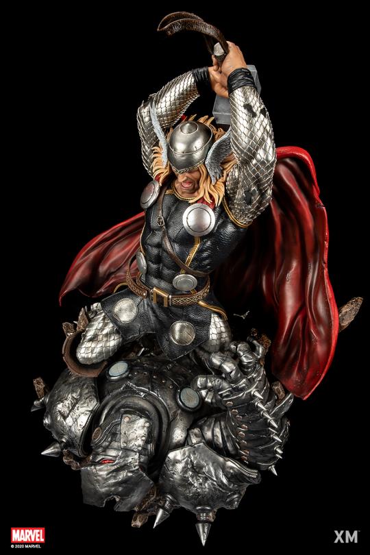 Marvel Modern Thor 1/4 Scale Premium Statue – XM Studios Limited Edition Collectible Diorama - Image 6