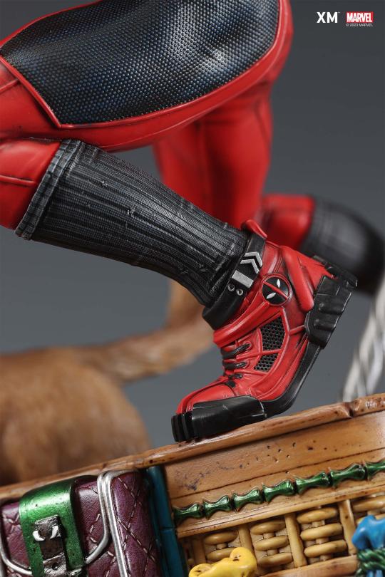 Marvel Kidpool and Dogpool 1/4 Scale Statue – XM Studios Limited Edition Deadpool Universe Collectible - Image 12