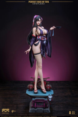 Final Fantasy VII – Tifa Lockhart 1/4 Scale Statue (Version C Deluxe Set) – CP Studio