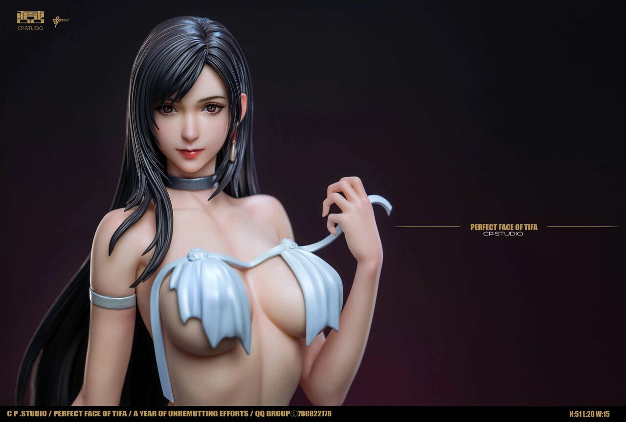 Final Fantasy VII – Tifa Lockhart 1/4 Scale Statue (Version C Deluxe Set) – CP Studio