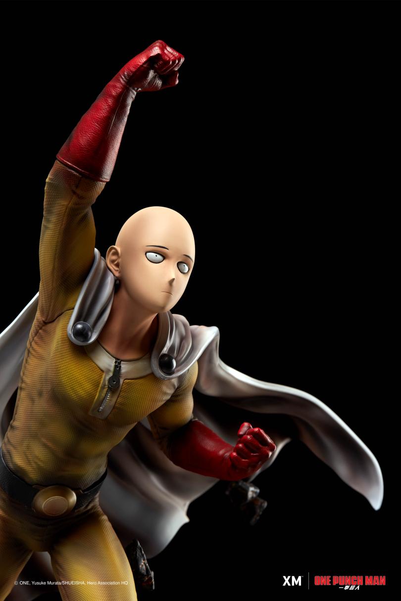 One Punch Man Saitama 1/4 Scale Statue – XM Studios Limited Edition Premium Collectible Diorama - Image 6
