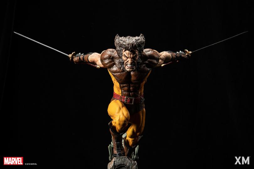 Marvel -Wolverine (Brown Suit Version) 1/4 Scale Statue – XM Studio - Image 5