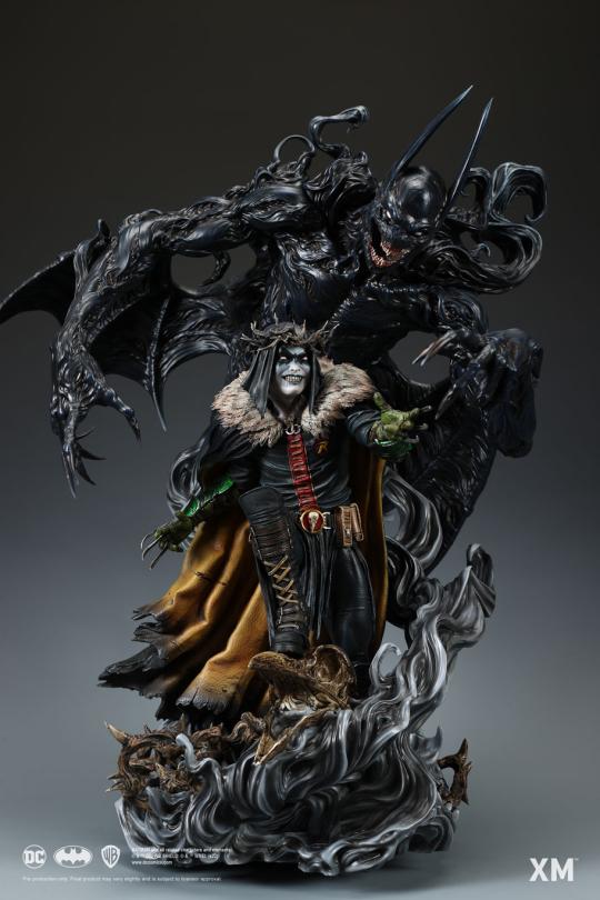 DC Dark Nights: Death Metal Robin King 1/4 Scale Statue – XM Studios Limited Edition Dark Multiverse Collectible