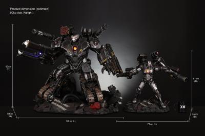 Marvel – War Machine “War Tank” 1/4 Scale Statue – XM Studio - Image 4